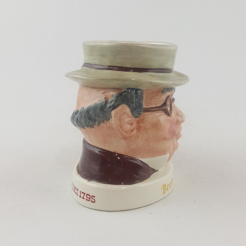 Royal Doulton Advertising Character Jug - Mr Pickwick | Beam Whiskey - RD 3696