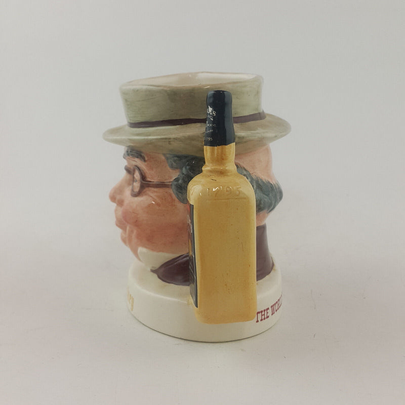 Royal Doulton Advertising Character Jug - Mr Pickwick | Beam Whiskey - RD 3696