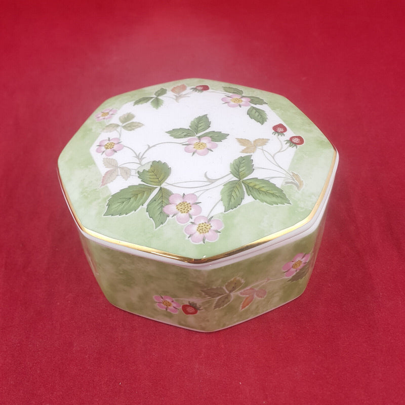 Wedgwood - Lidded Trinket Dish | Wild Strawberry - WD 3705