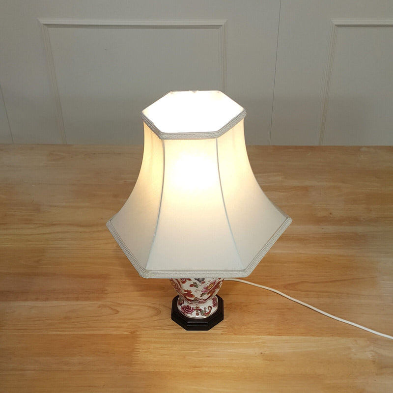 Masons Mandalay Red Lamp With Shade - OA 3436b