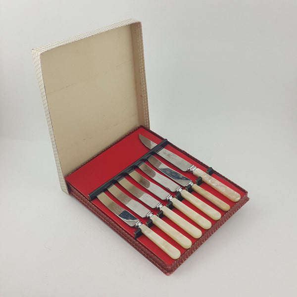 Made In Sheffield England Stainless Steel Knife Set - OA 3567