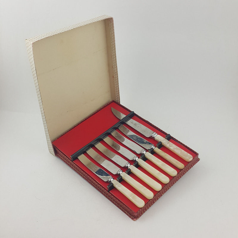 Made In Sheffield England Stainless Steel Knife Set - OA 3567