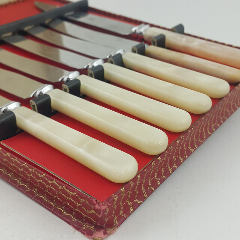 Made In Sheffield England Stainless Steel Knife Set - OA 3567