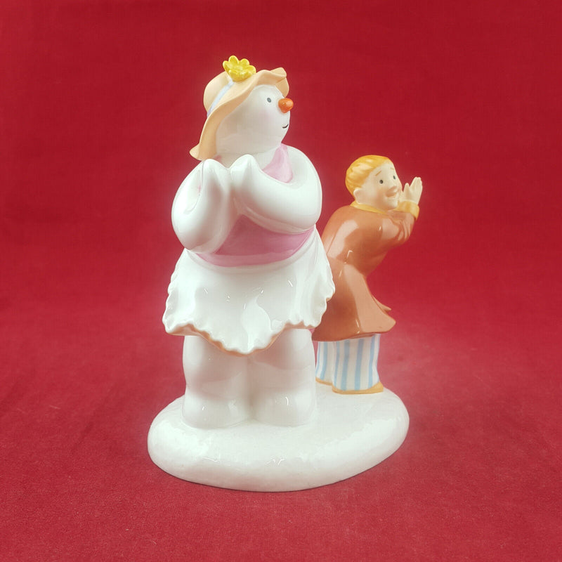 Coalport Figurine - The Snowman | Dance The Night Away (boxed) - CP 3702