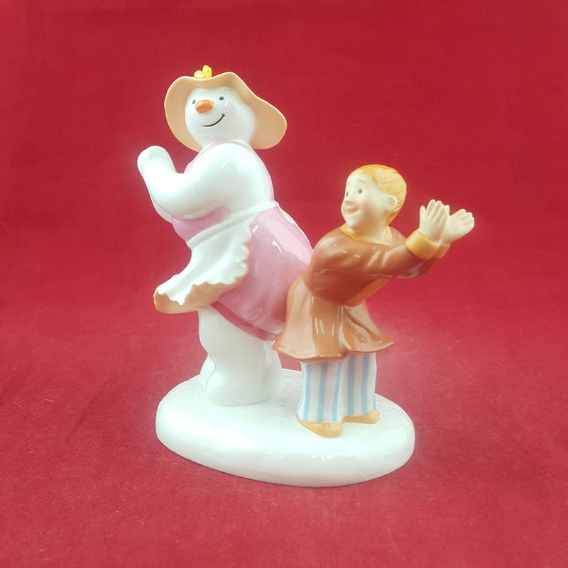 Coalport Figurine - The Snowman | Dance The Night Away (boxed) - CP 3702