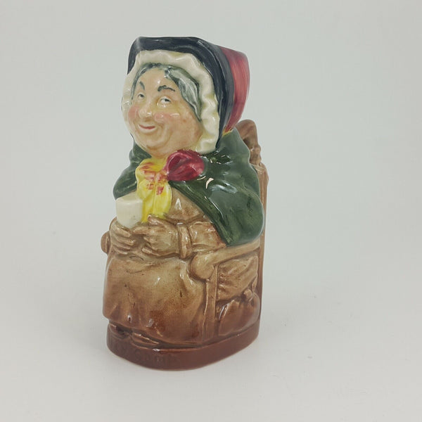 Royal Doulton Small Toby Jug D6263 - Sairey Gamp - 5791 RD