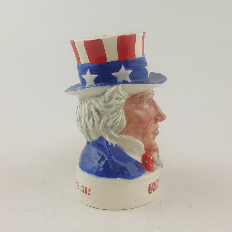 Royal Doulton Whiskey Container - Uncle Sam | Jim Beam (empty) - RD 3693