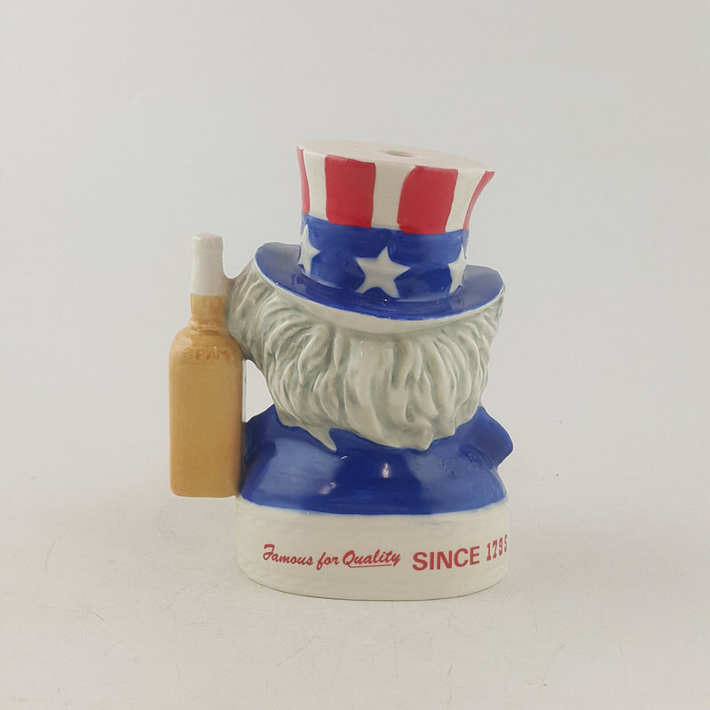 Royal Doulton Whiskey Container - Uncle Sam | Jim Beam (empty) - RD 3693