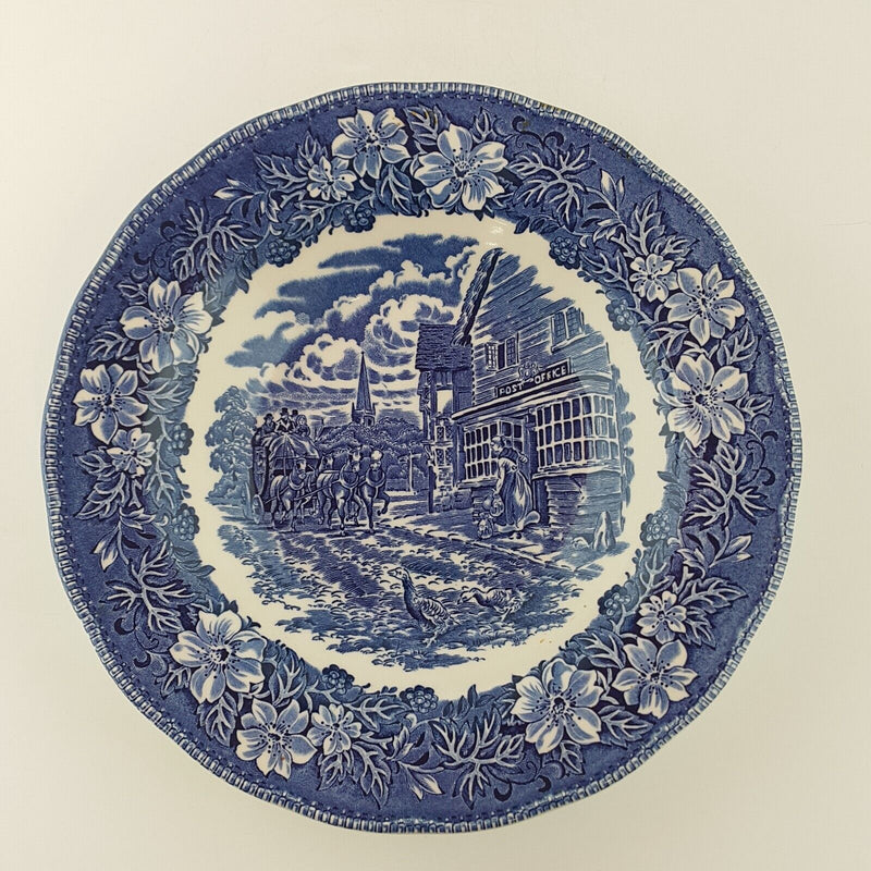 Royal Tudor Ware England - Coachings Taverns Dinner Plate 1828 - 7851 OA