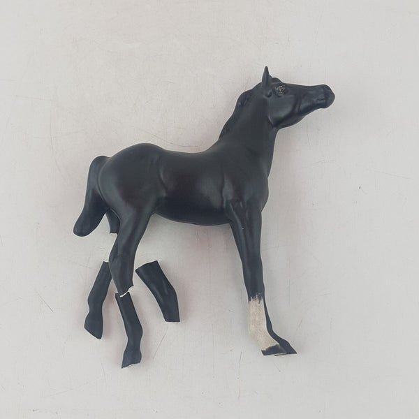 Beswick Horses Figurine 2536 Black Beauty Foal (Damaged) - 9022 BSK