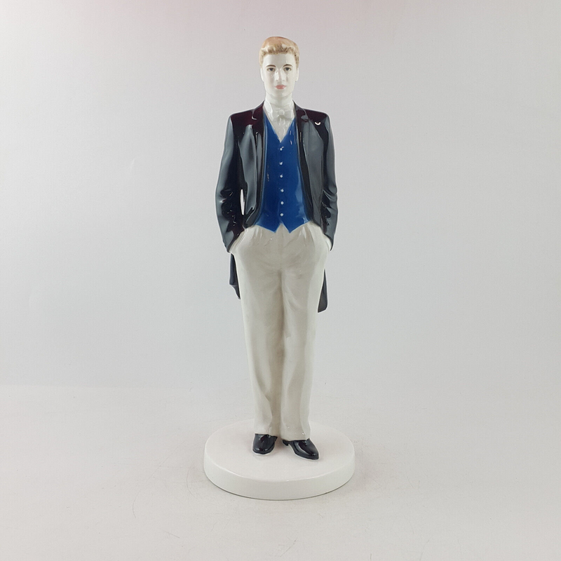 Coalport Figurine - Prince William (with CoA) - CP 3300