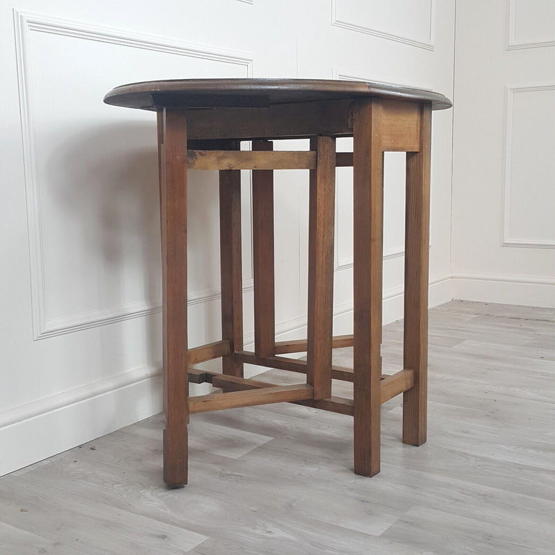 Vintage Wooden Gateleg Table - F347