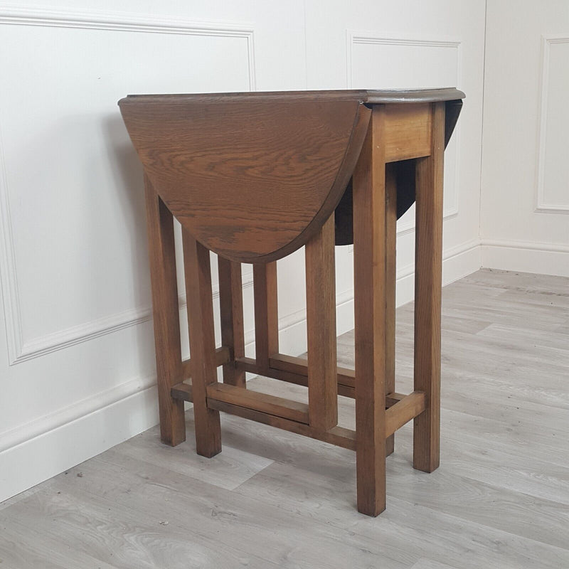 Vintage Wooden Gateleg Table - F347