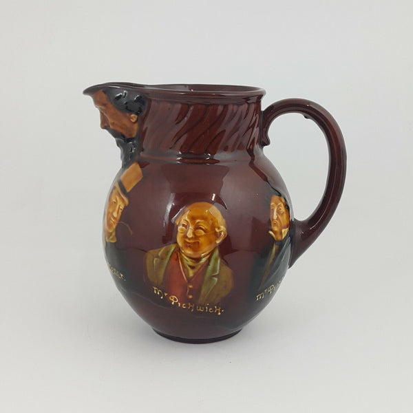 Royal Doulton Kingsware Dickens Whiskey Water Pitcher - RD 5857