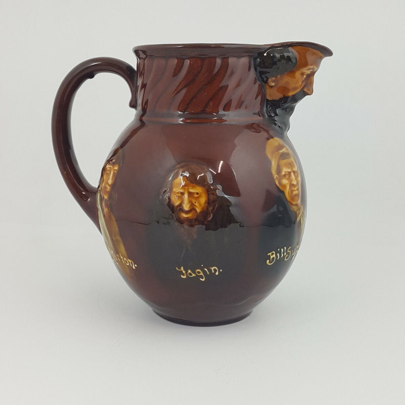 Royal Doulton Kingsware Dickens Whiskey Water Pitcher - RD 5857