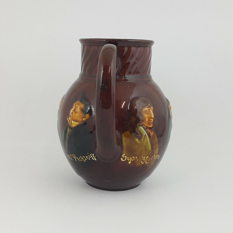 Royal Doulton Kingsware Dickens Whiskey Water Pitcher - RD 5857