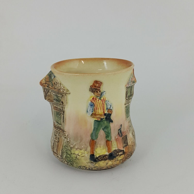 Royal Doulton Dickens Ware Series Small Relief Vase - Sam Weller -  RD 5852