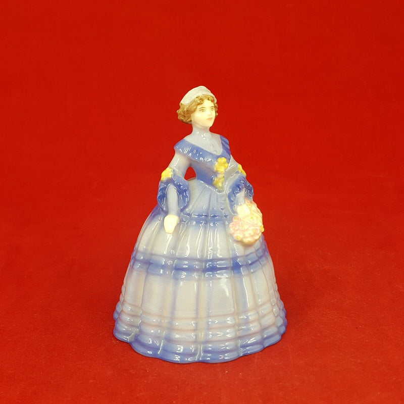 Coalport Minuettes Figurine - Autumntime Blue Dress - 6214 CP