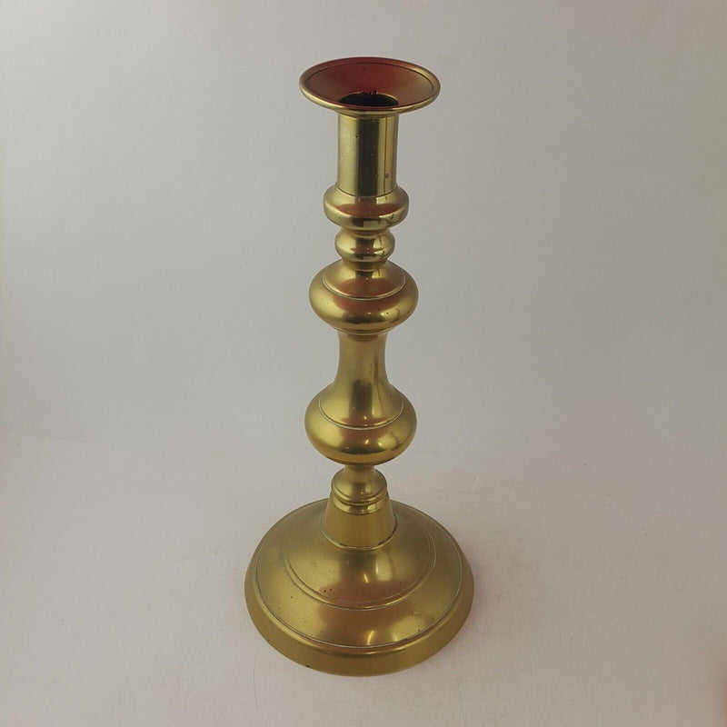 Indian Brass Pair of Large CandleSticks - 9074 O/A