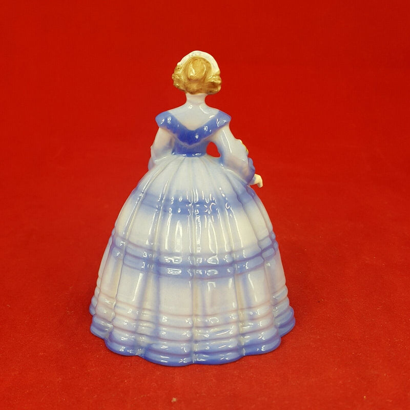 Coalport Minuettes Figurine - Autumntime Blue Dress - 6214 CP