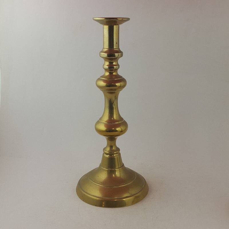 Indian Brass Pair of Large CandleSticks - 9074 O/A