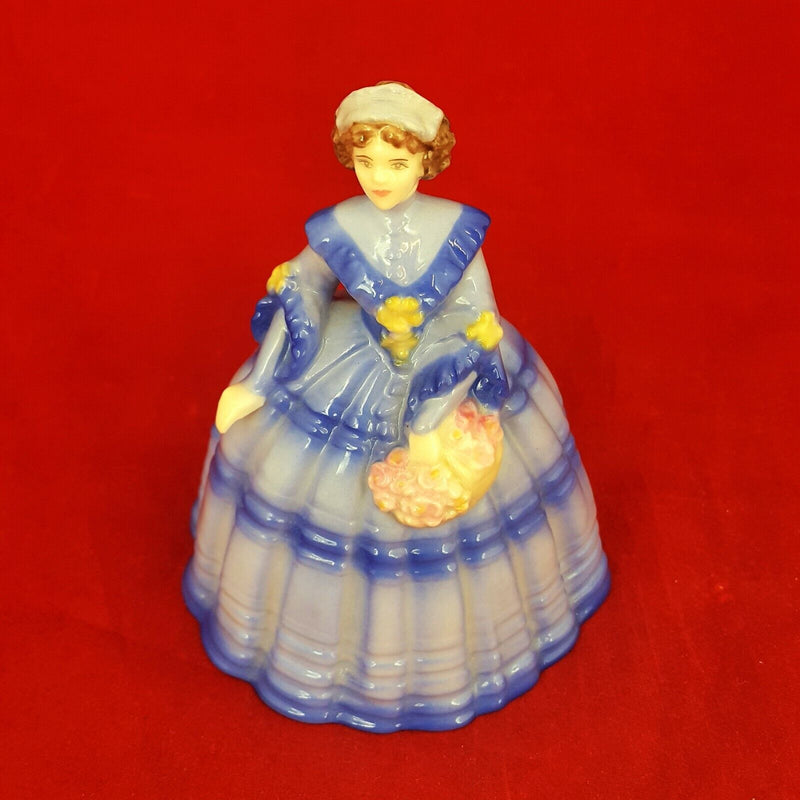 Coalport Minuettes Figurine - Autumntime Blue Dress - 6214 CP