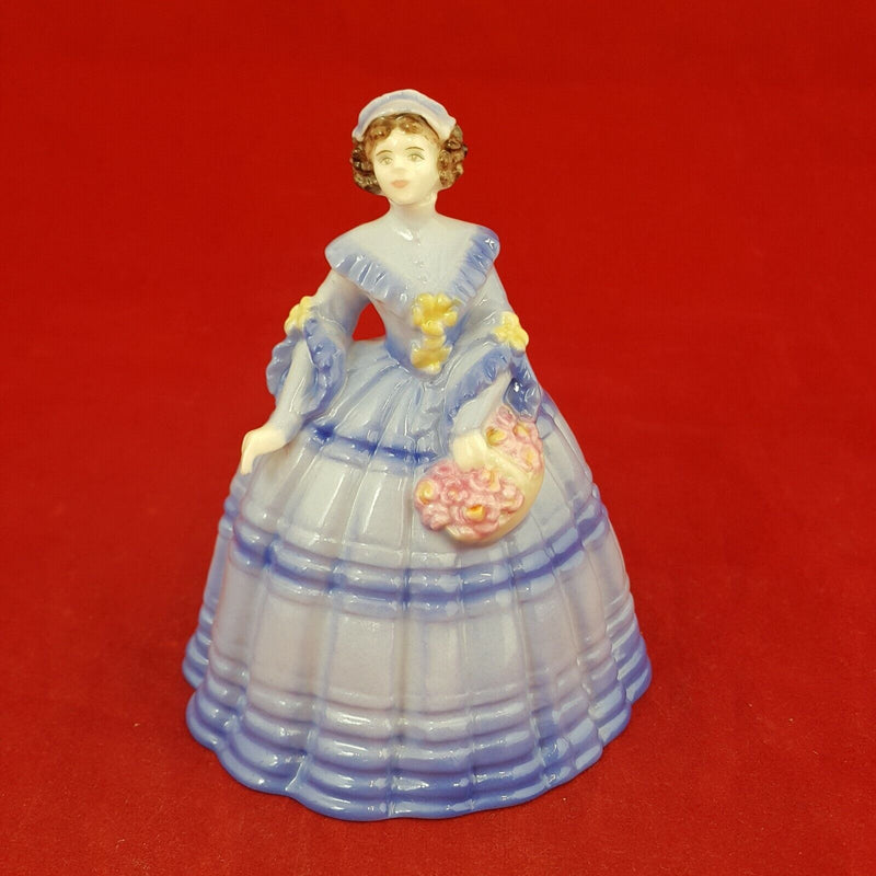 Coalport Minuettes Figurine - Autumntime Blue Dress - 6220 CP