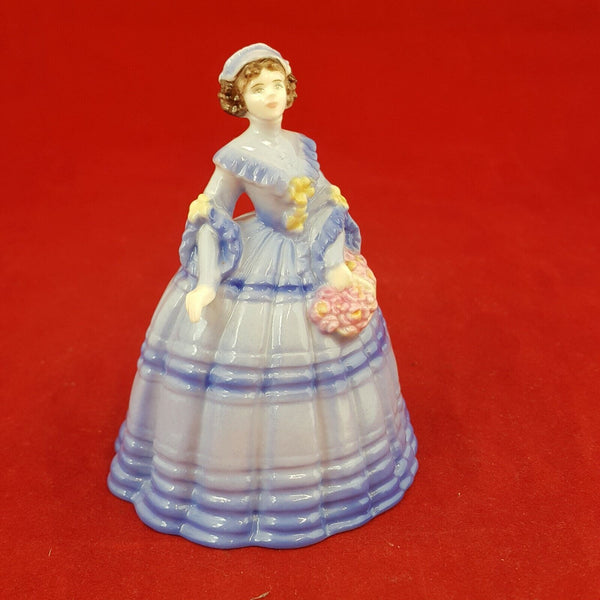 Coalport Minuettes Figurine - Autumntime Blue Dress - 6220 CP