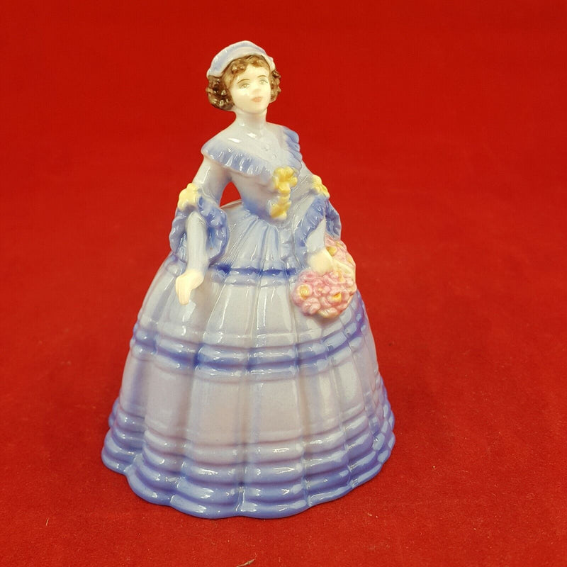 Coalport Minuettes Figurine - Autumntime Blue Dress - 6220 CP