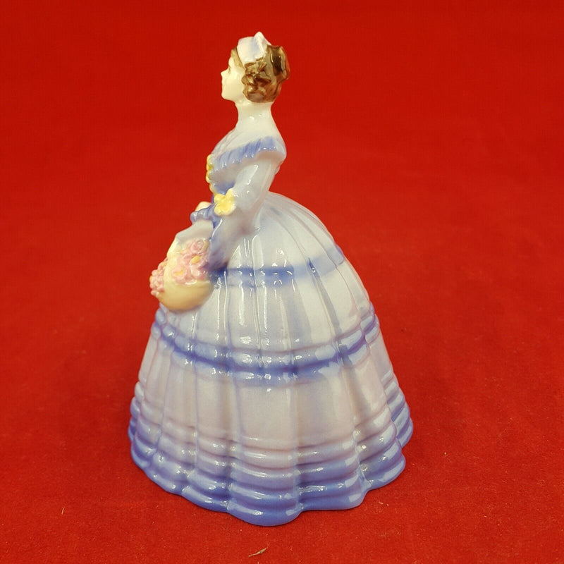 Coalport Minuettes Figurine - Autumntime Blue Dress - 6220 CP