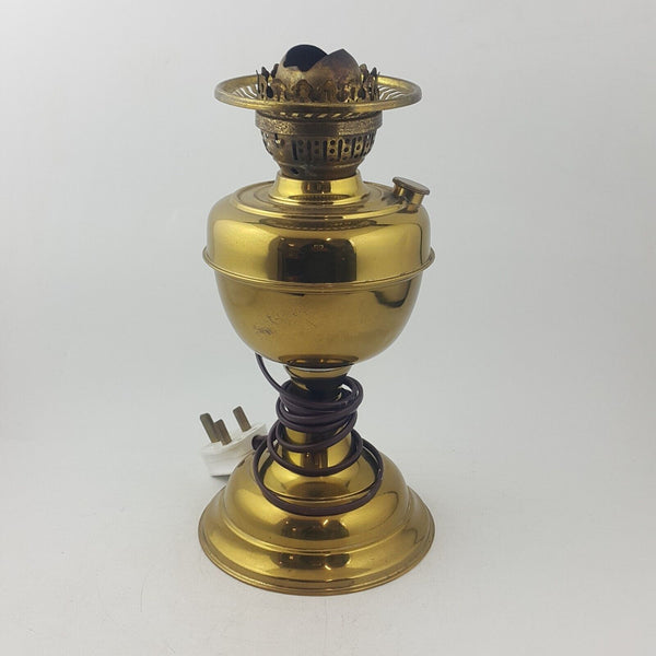 Indian Brass Oil Lamp - 9078 O/A