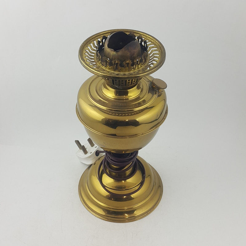 Indian Brass Oil Lamp - 9078 O/A