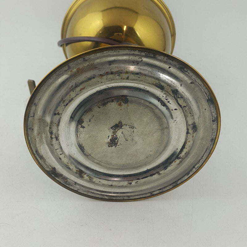 Indian Brass Oil Lamp - 9078 O/A