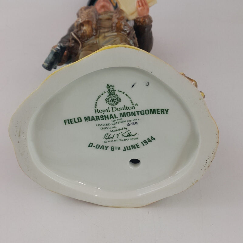 Royal Doulton Figurine HN3405 - Field Marshall Montgomery - 7525 RD