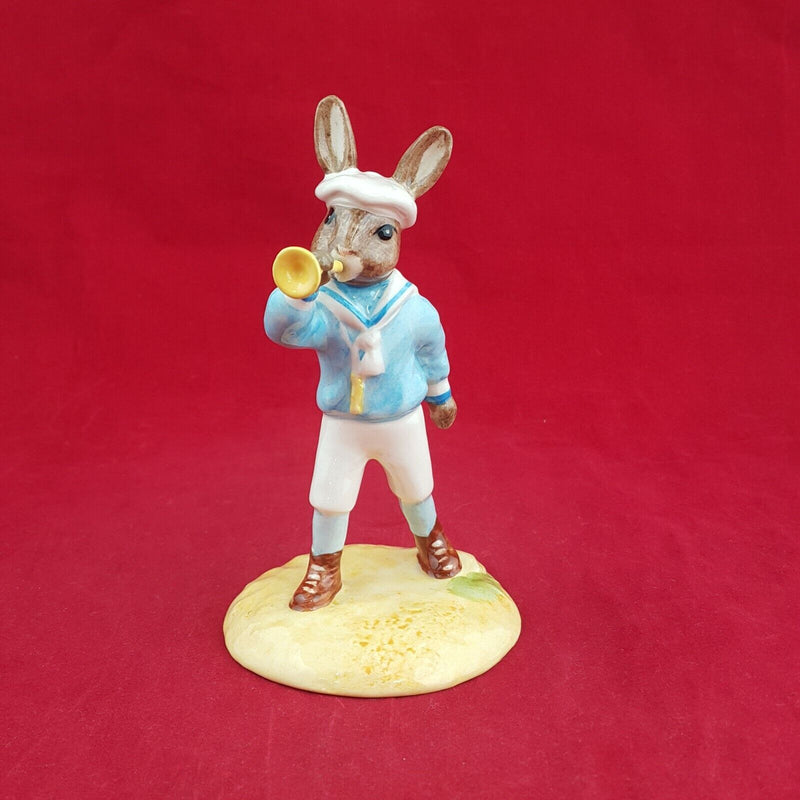 Royal Doulton Bunnykins DB239 - Little Boy Blue (Restored) - 6451 RD