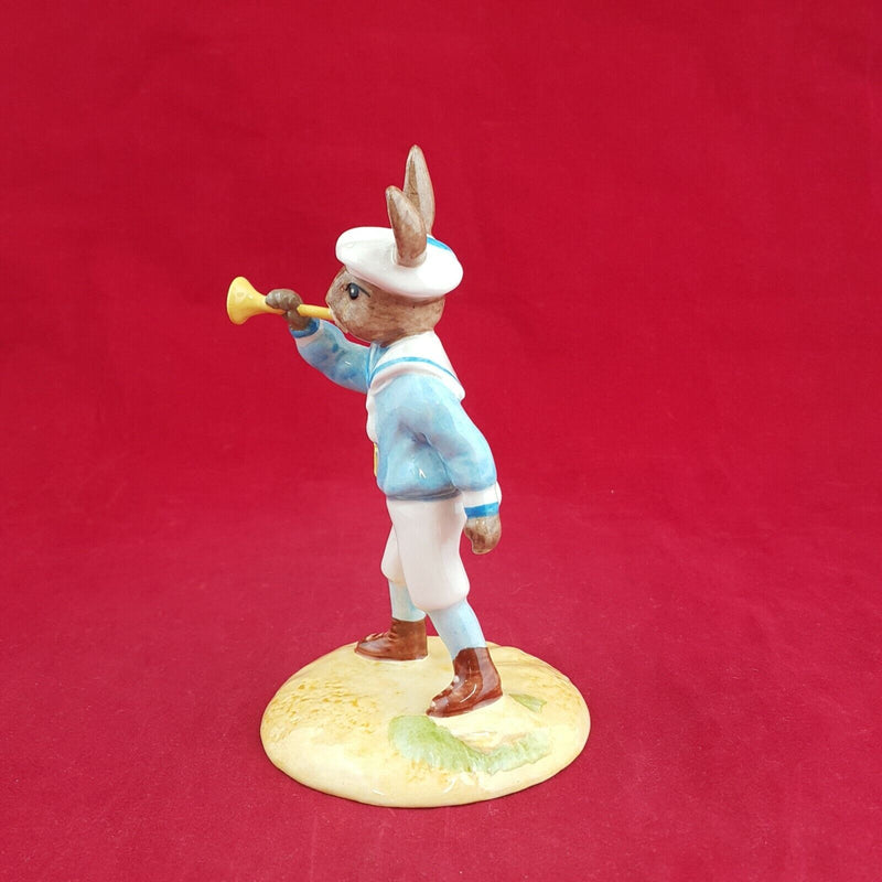 Royal Doulton Bunnykins DB239 - Little Boy Blue (Restored) - 6451 RD