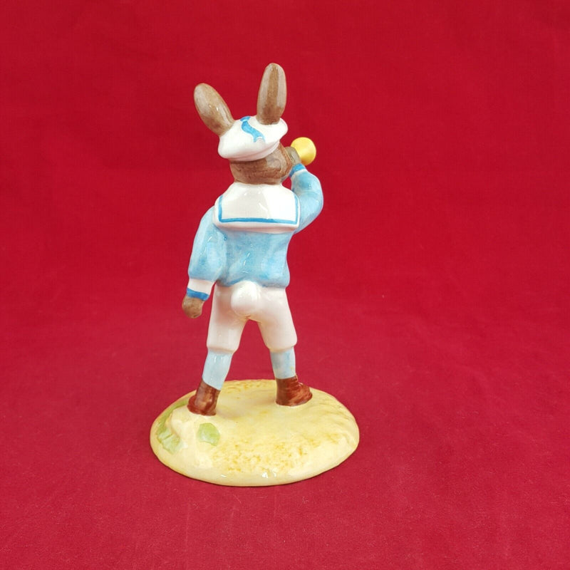 Royal Doulton Bunnykins DB239 - Little Boy Blue (Restored) - 6451 RD