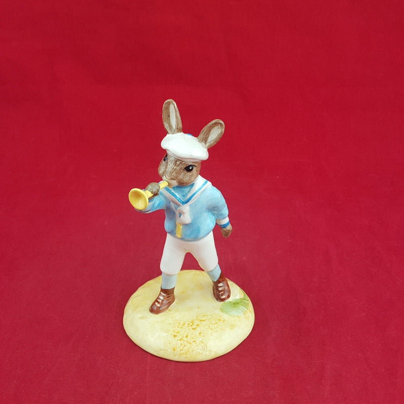 Royal Doulton Bunnykins DB239 - Little Boy Blue (Restored) - 6451 RD