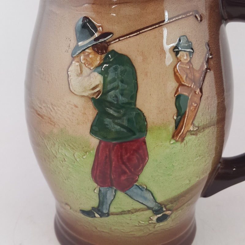 Rare Royal Doulton Kingsware Golfing Tankard - 7000 RD