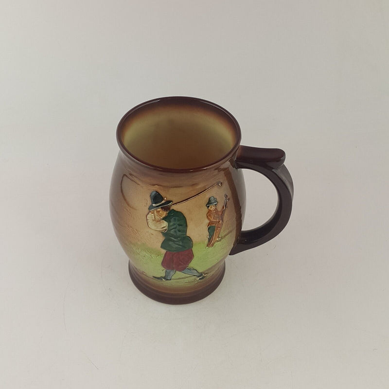 Rare Royal Doulton Kingsware Golfing Tankard - 7000 RD