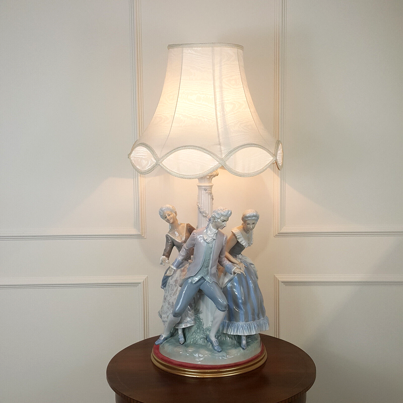 Lladro La Tarantela Lamp 1124 - Large Lladro- L/N 1844