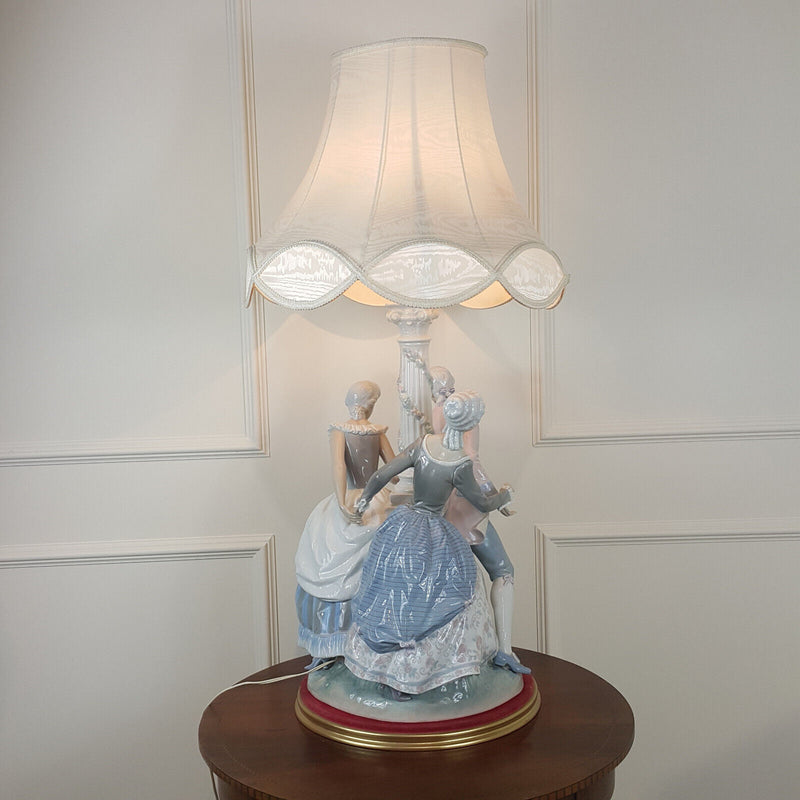 Lladro La Tarantela Lamp 1124 - Large Lladro- L/N 1844