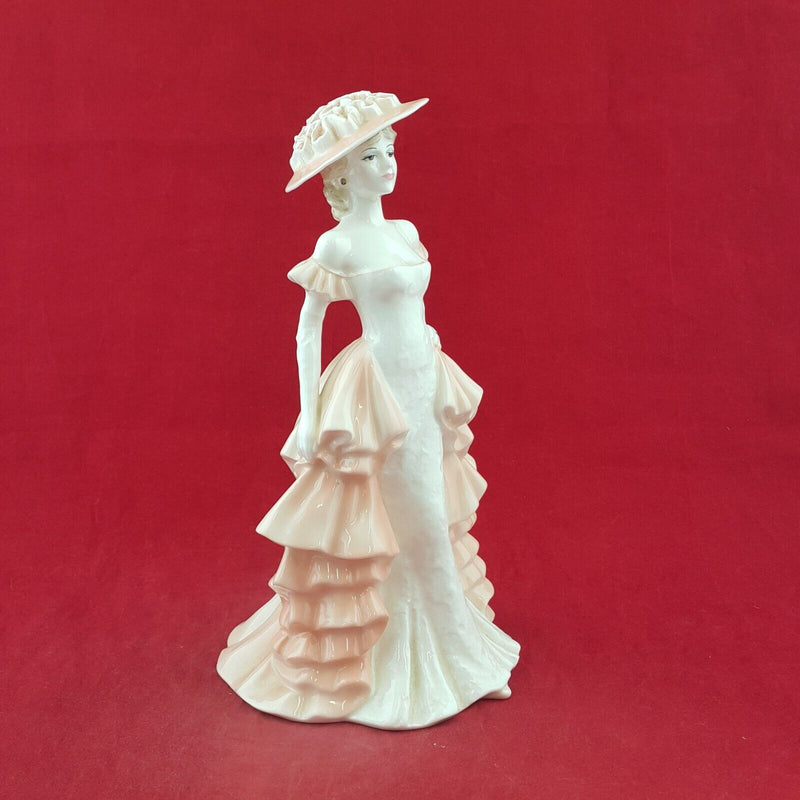 Coalport porcelain Figurine Ladies Of Fashion Cafe Royal - CP 7983