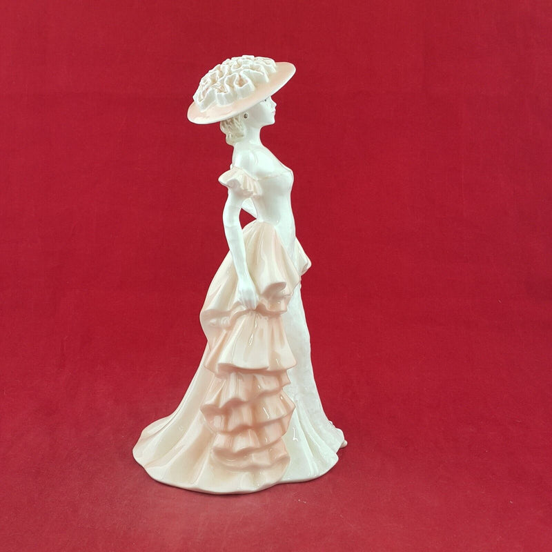 Coalport porcelain Figurine Ladies Of Fashion Cafe Royal - CP 7983