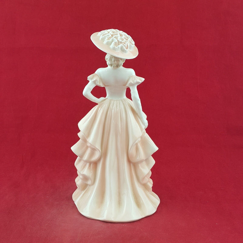 Coalport porcelain Figurine Ladies Of Fashion Cafe Royal - CP 7983