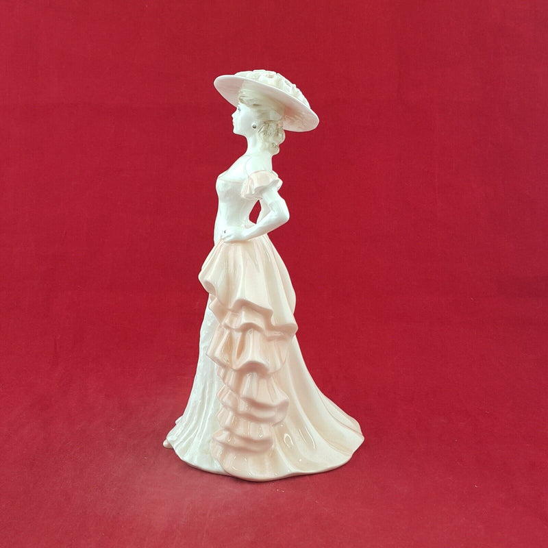 Coalport porcelain Figurine Ladies Of Fashion Cafe Royal - CP 7983