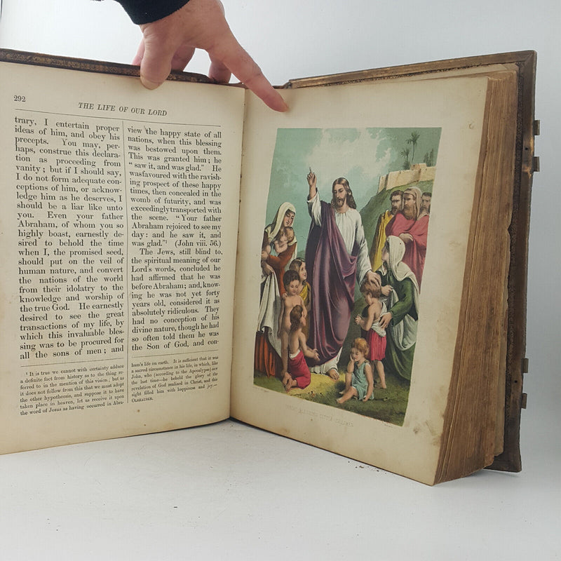 The Life Of Jesus Christ By Rev. John Fleetwood c.1875 (extremely rare) OA 3714