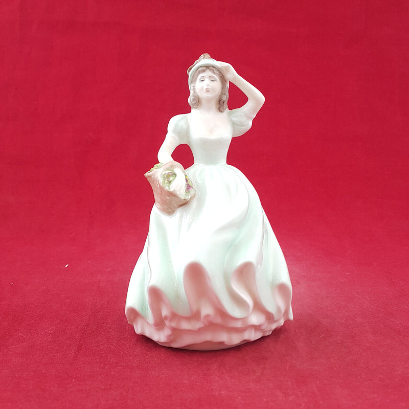 Coalport Figurine Pamela - Chipped & Cracked