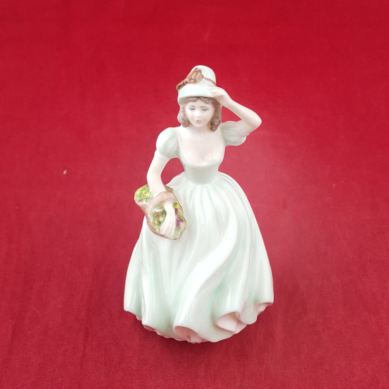 Coalport Figurine Pamela - Chipped & Cracked