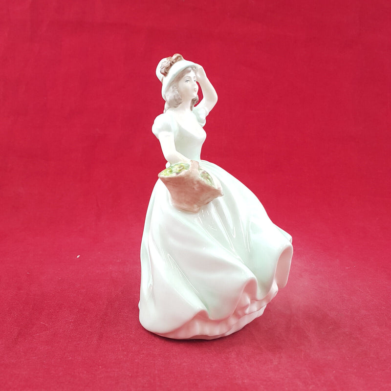 Coalport Figurine Pamela - Chipped & Cracked